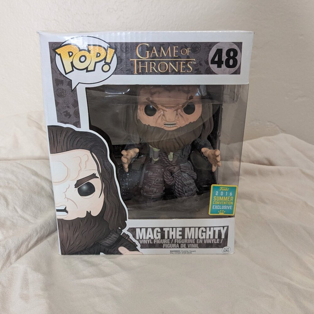 New/Unopened Funko Pop Game of Thrones Edition Six #48 Mag The Mighty